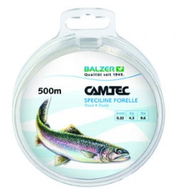 Balzer Camtec Speciline Forelle 500m 0.22mm - Monofile Schnur