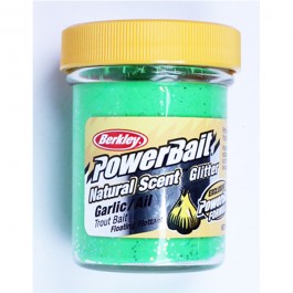Berkley Powerbait Natural Scent Glitter Spring Green 50g - Angelteige