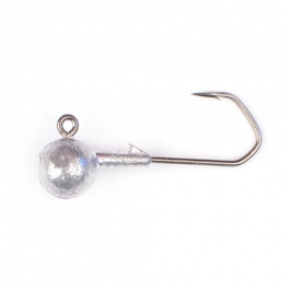 Rundkopf silber - 1 - 18g - Jigkopf